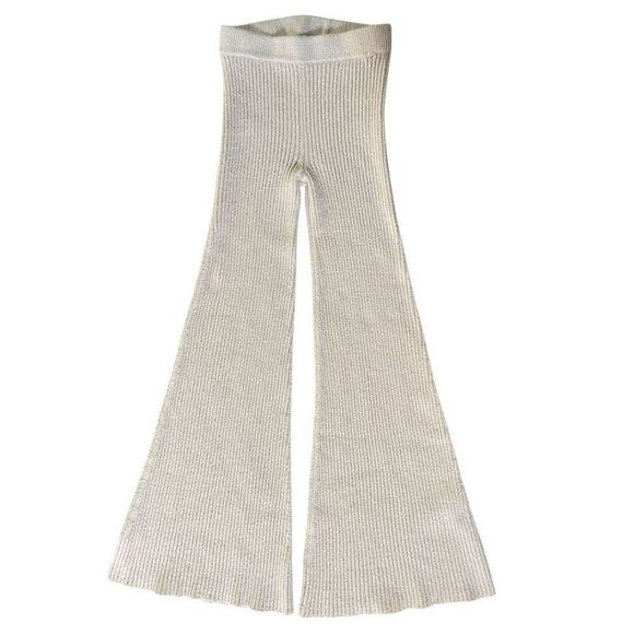 House of Harlow 1960 Akari Wide Leg Pant in Ivory - Picture 3 of 12